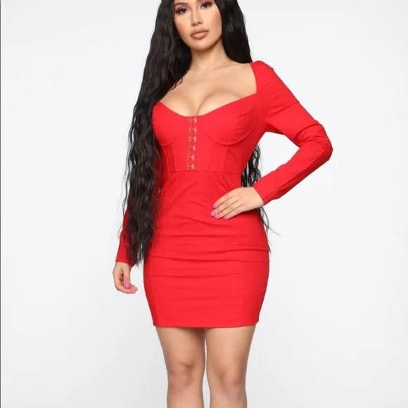 Fashion Nova Mini Dress NWT Size L Fashion Nova Mini Dress NWT Size L